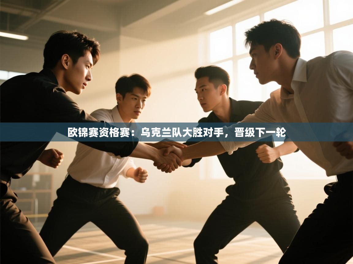 欧锦赛资格赛：乌克兰队大胜对手，晋级下一轮