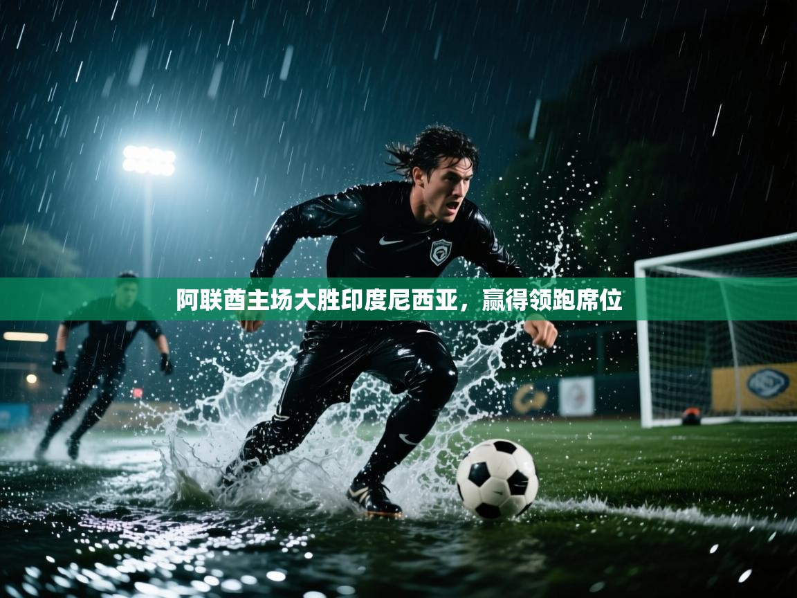 阿联酋主场大胜印度尼西亚,赢得领跑席位 第1张