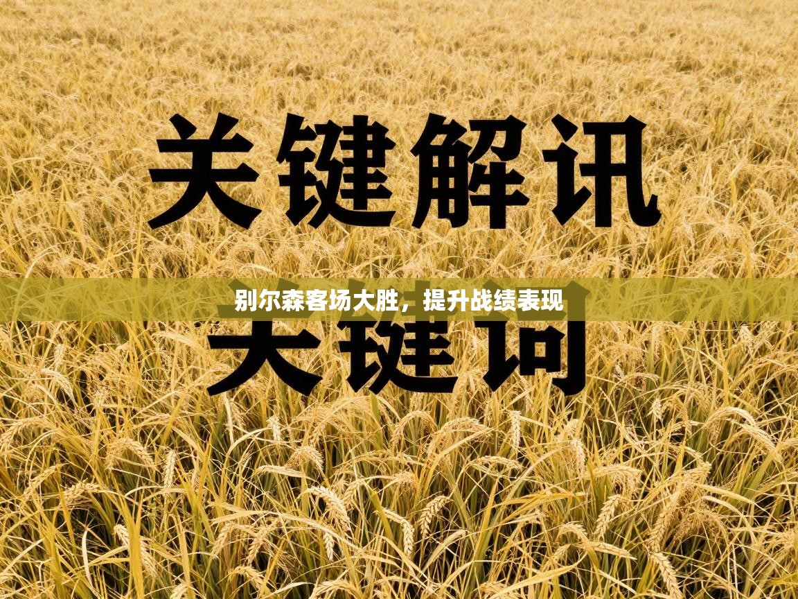 别尔森客场大胜,提升战绩表现 第2张